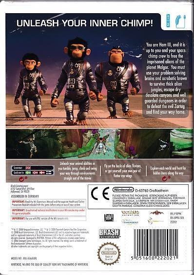 Space Chimps - Nintendo Wii (A Grade) (Genbrug)